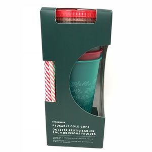 2019 Starbucks Holiday Reusable Cold Cups 24oz